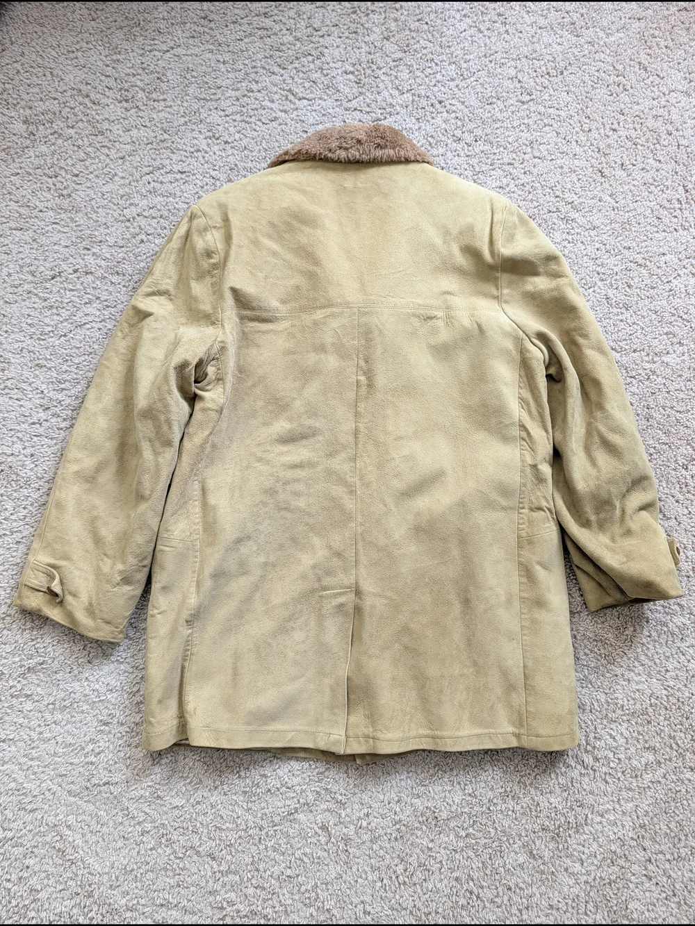 Lakeland Sportswear Mens Tan Brown Ramskin Rogue Leather Rancher Jacket Size 42